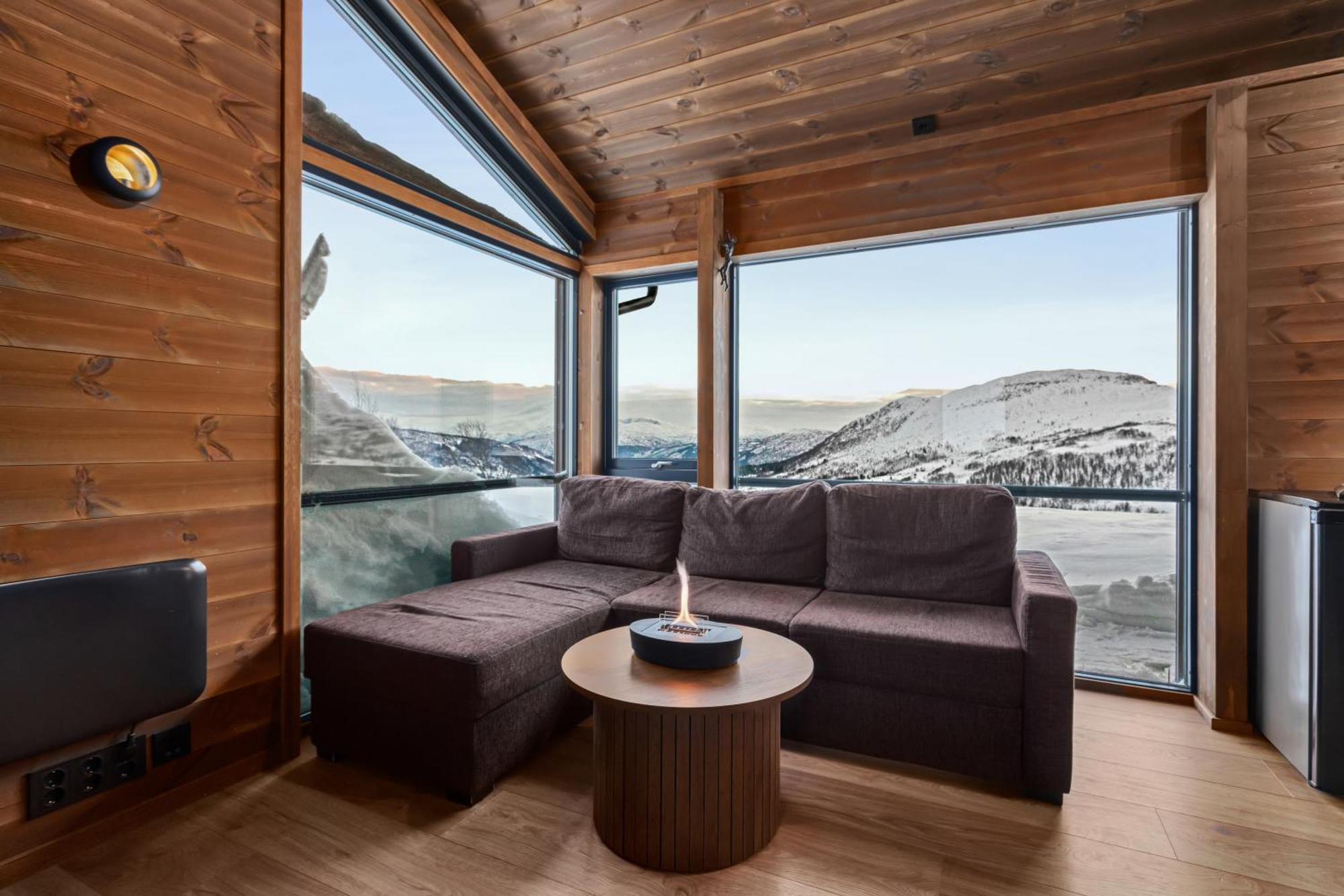 Exclusive Mountain Cabin With Spectacular Views At The Top Of Hodlekve With Possibility Of Extra Unit Sogndal Zewnętrze zdjęcie