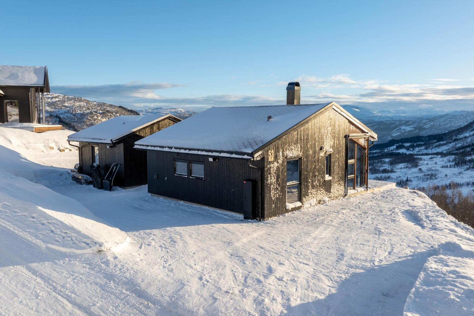 Exclusive Mountain Cabin With Spectacular Views At The Top Of Hodlekve With Possibility Of Extra Unit Sogndal Zewnętrze zdjęcie